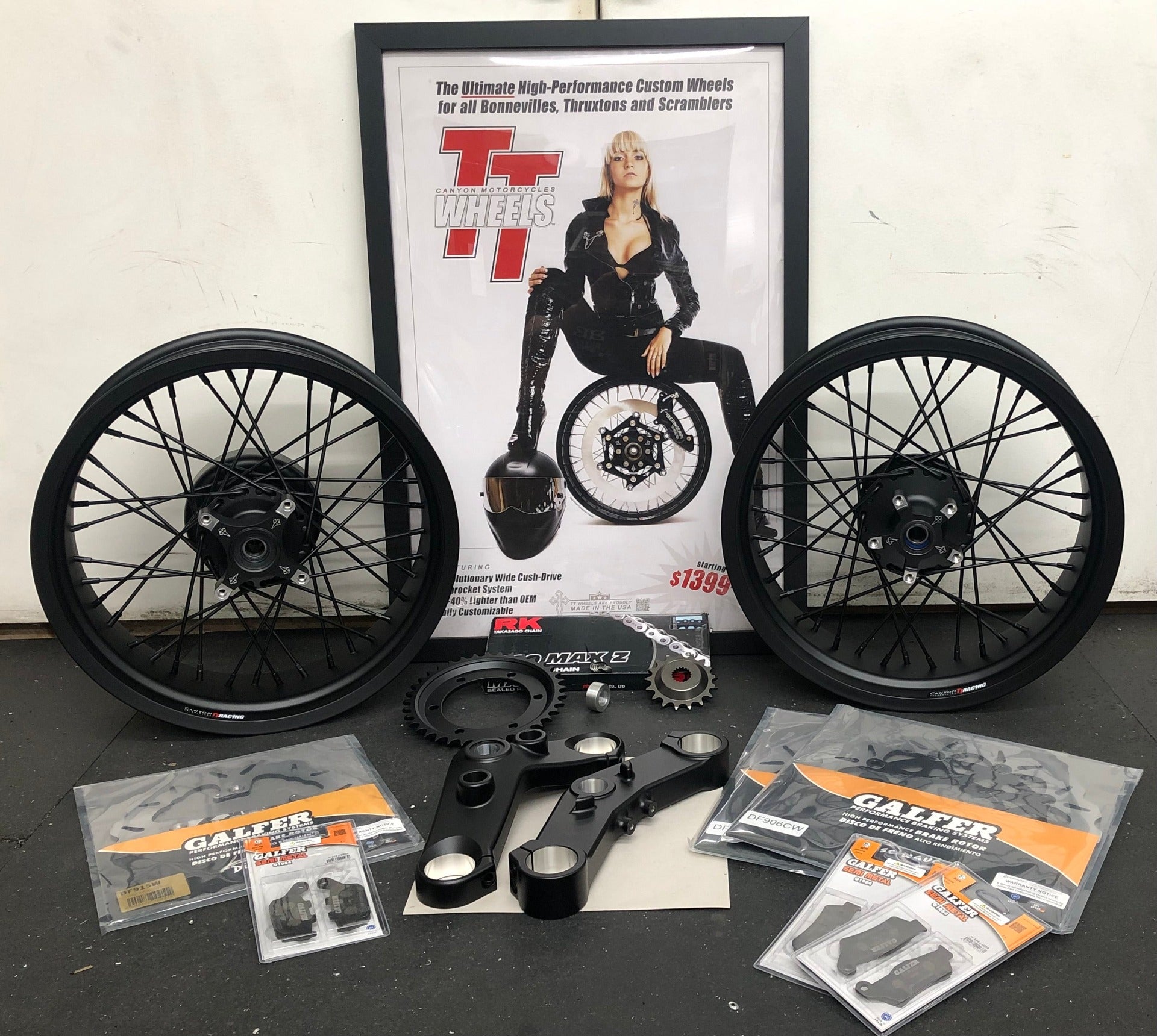 40 Spoke Alloy Big Wheeler Kit - Stage 1