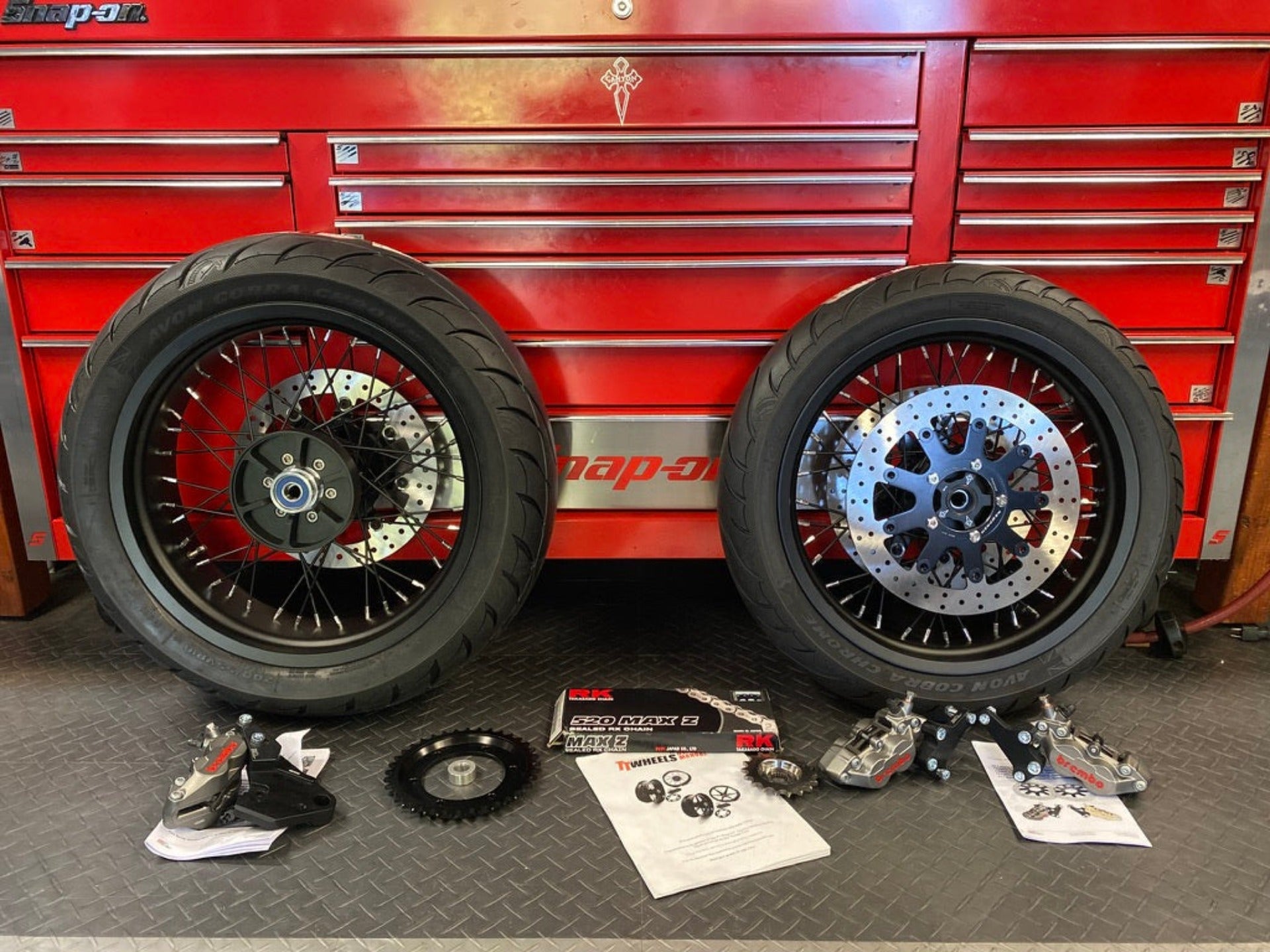 40 Spoke Alloy Cruiser Wheel Kit - Stage 2