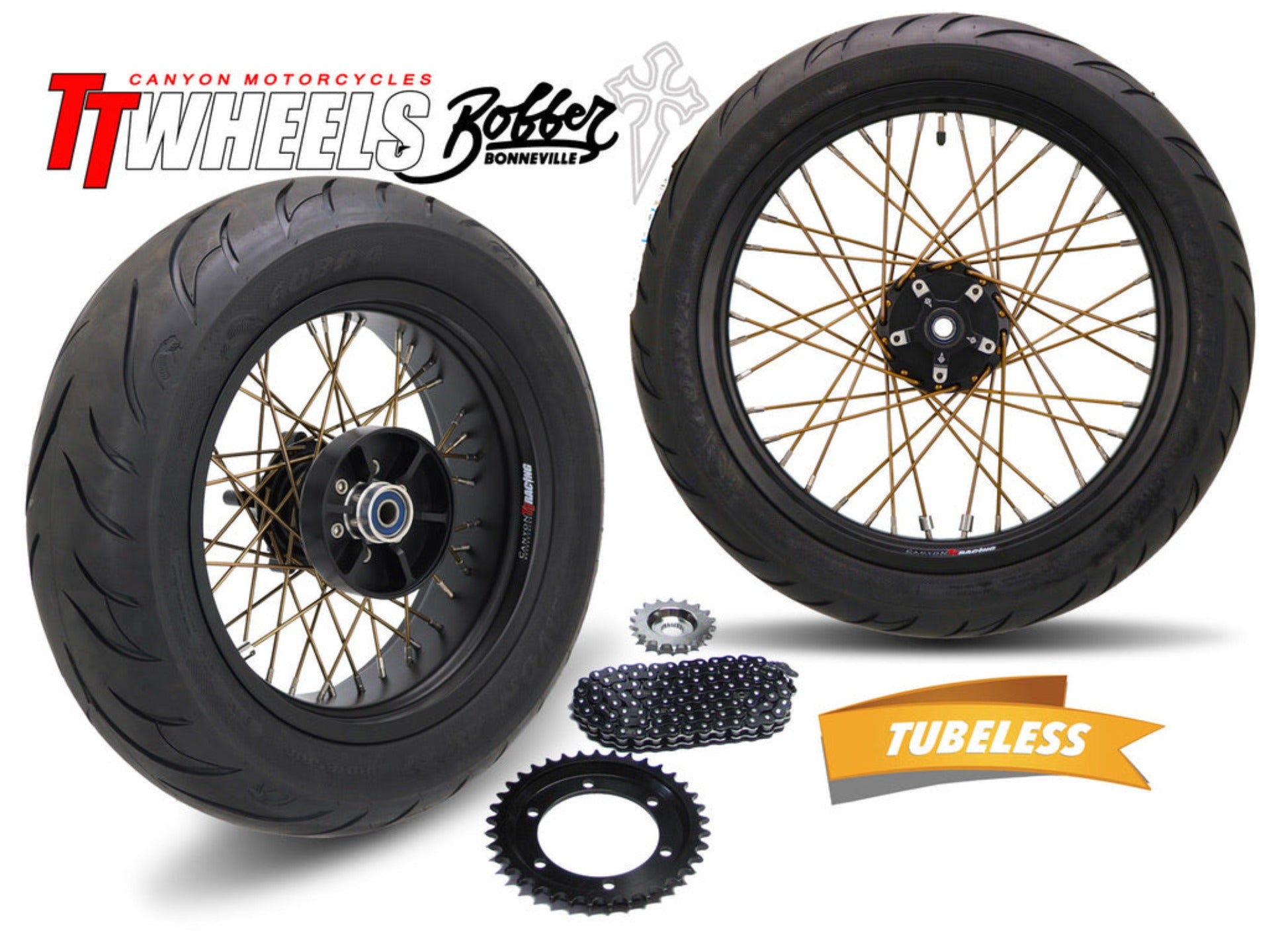 Triumph Bespoke Custom Wheel Kit Stage 2