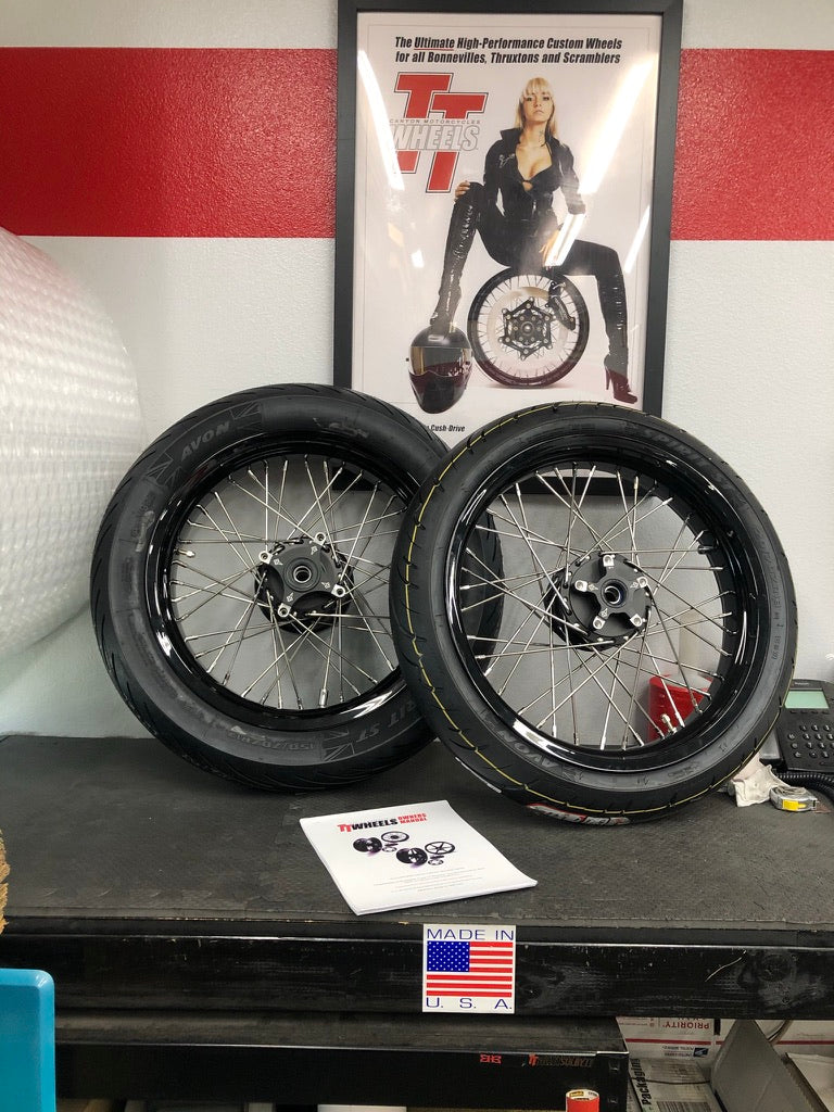 40 Spoke Alloy Street Stock Wheel Kit - Stage 1