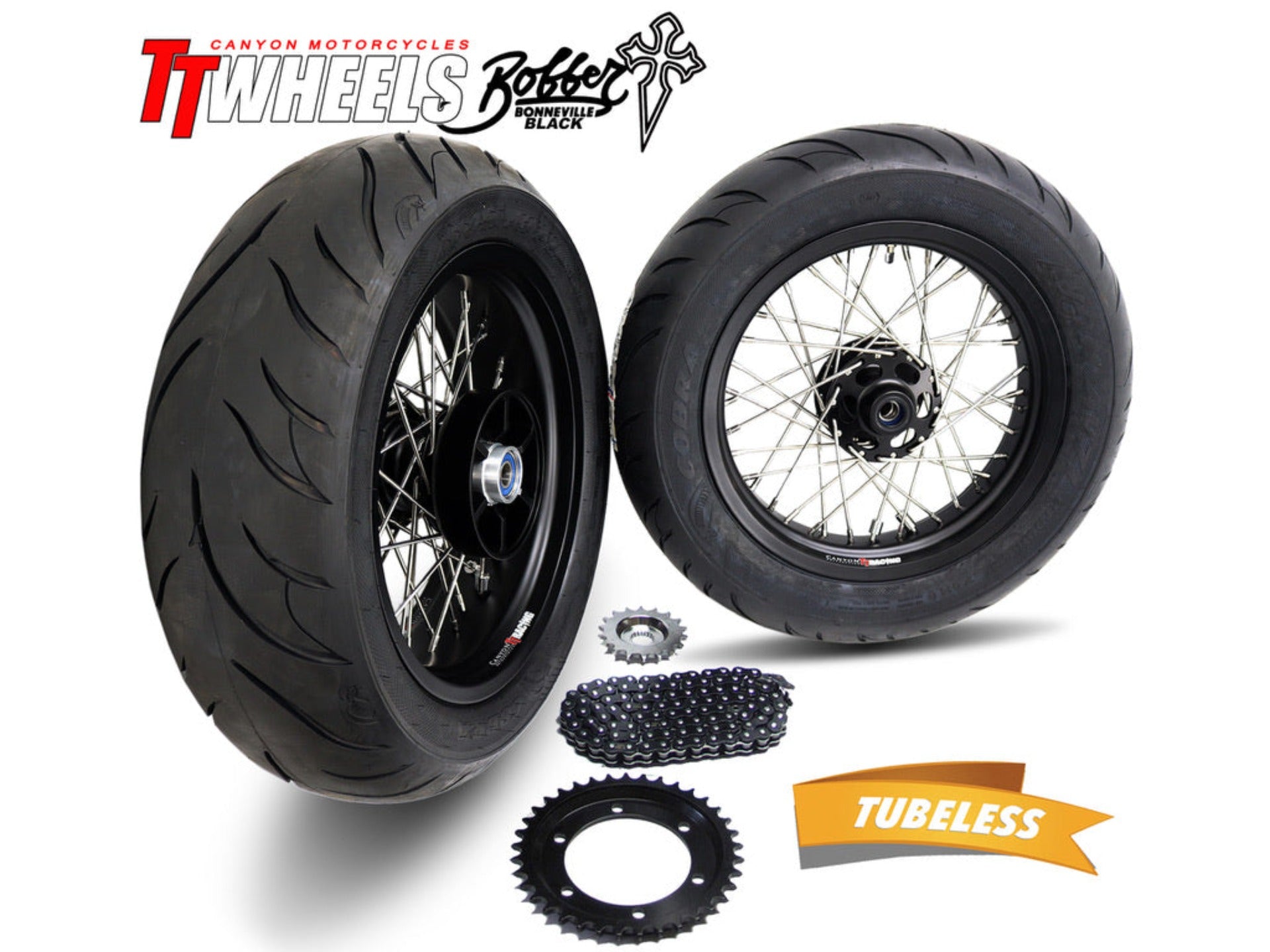 Triumph Bespoke Custom Wheel Kit Stage 2