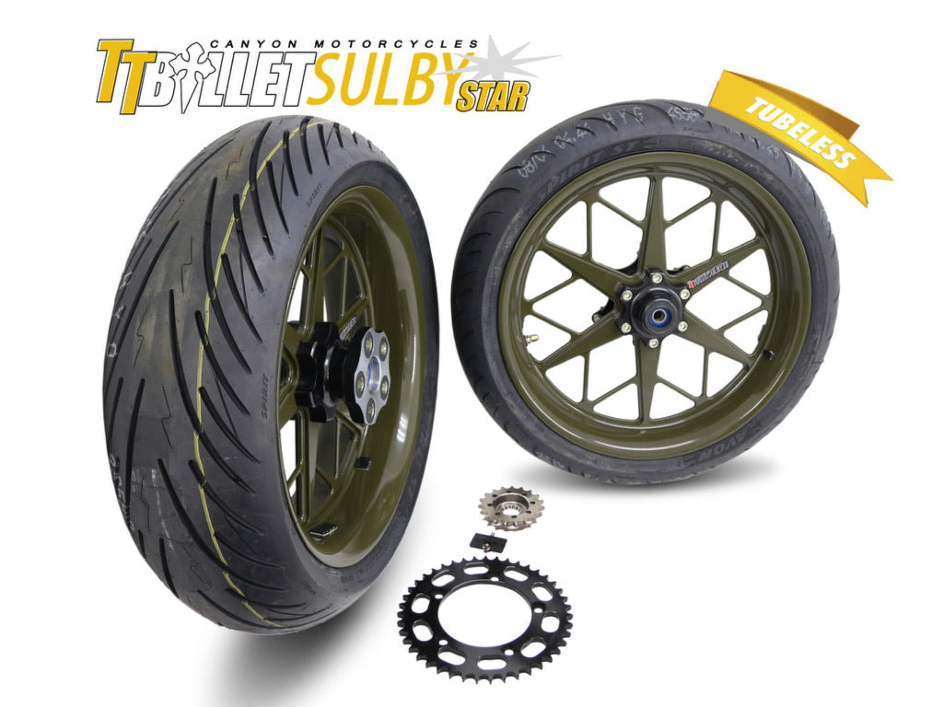 Sulby Star 6 Wheel Kit- Stage 2