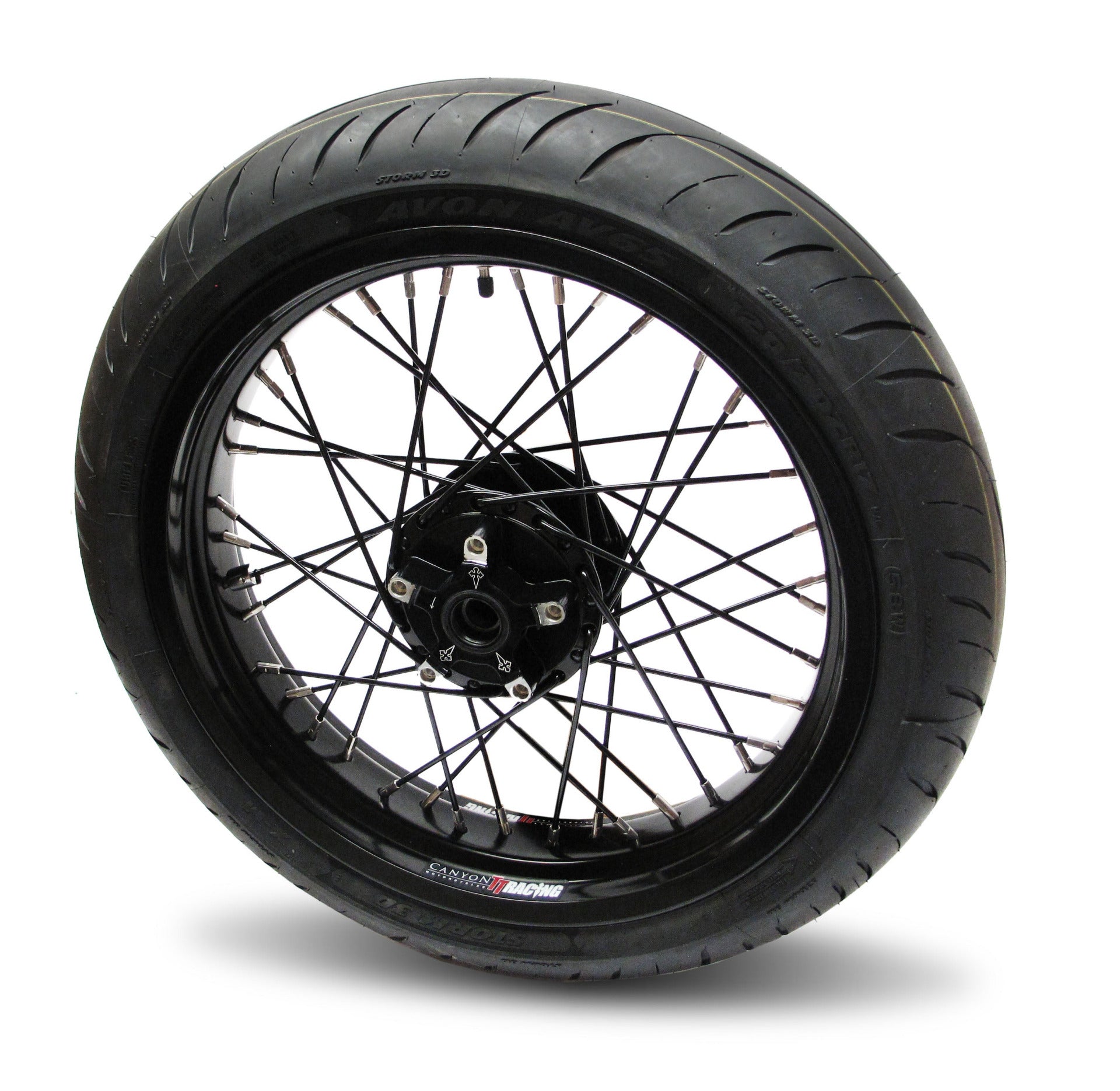 40 Spoke Alloy Custom USD Twin Disc Kit - Stage 2