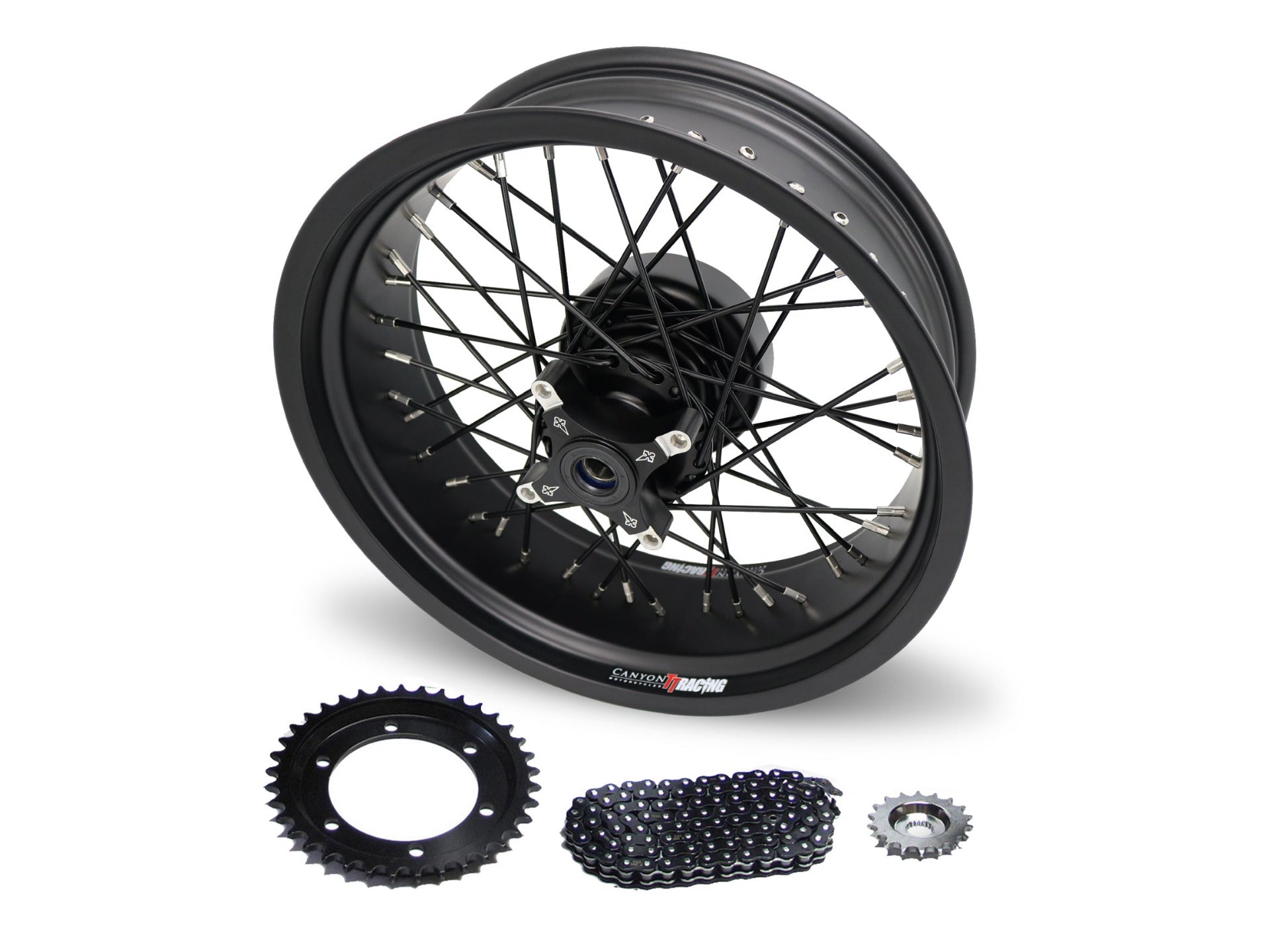 40 Spoke Alloy Off Road Wide Wheel Kit- Stage 1