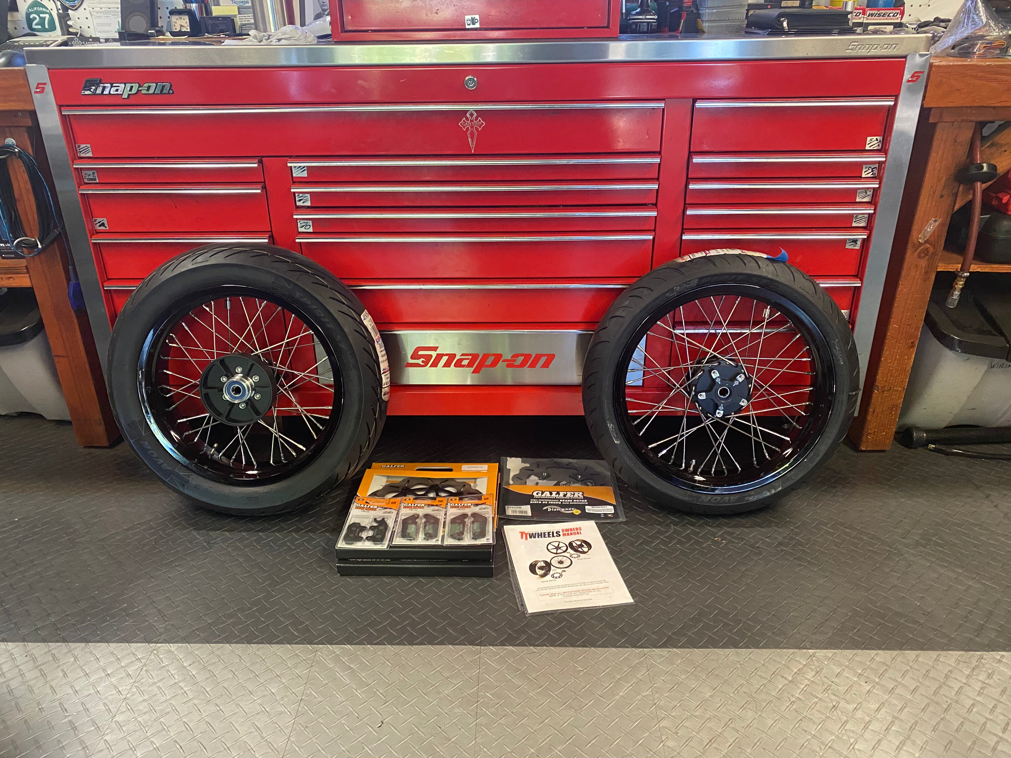 40 Spoke Alloy Street Stock Wheel Kit - Stage 1