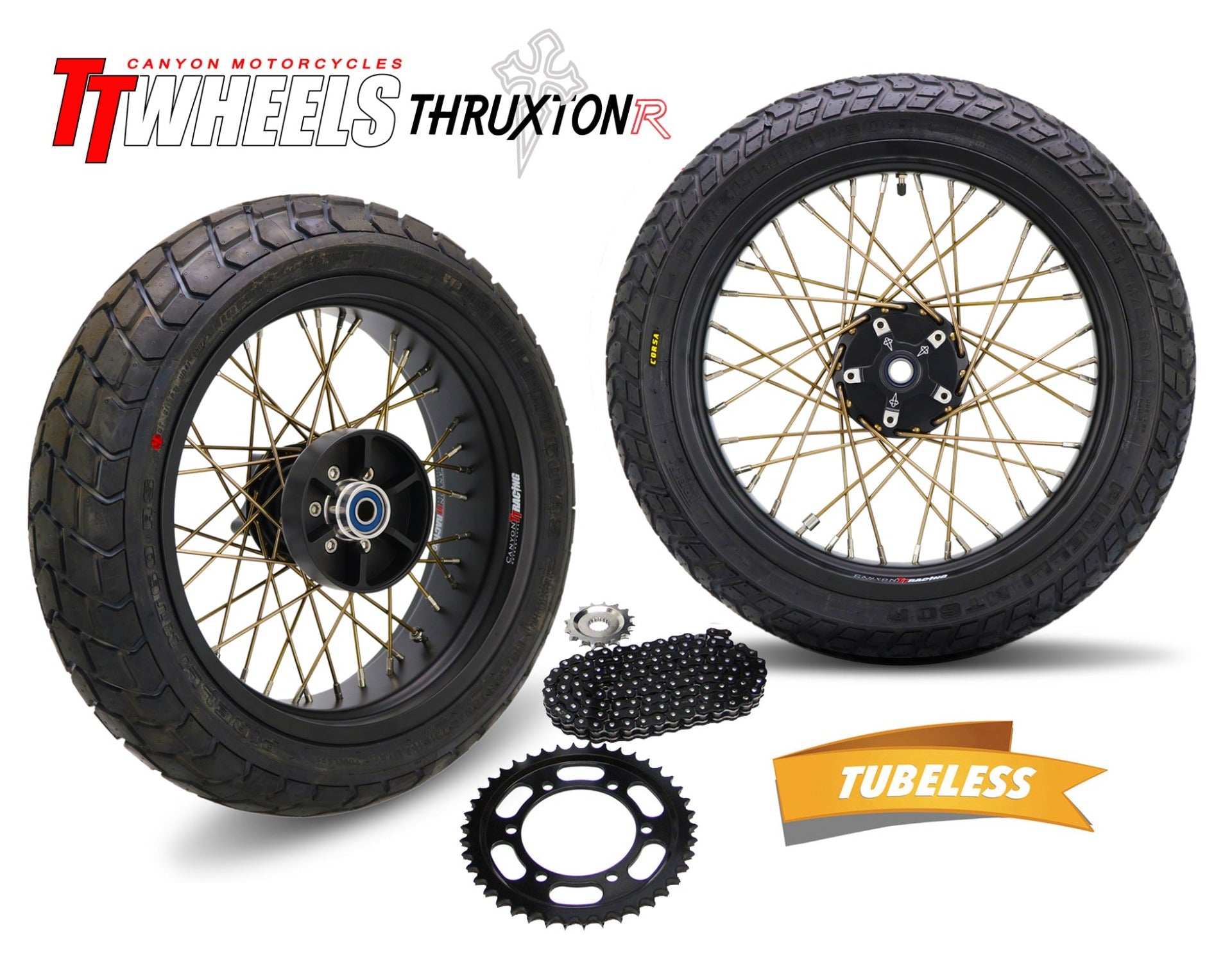 40 Spoke Alloy Street Wide Kit - Stage 2