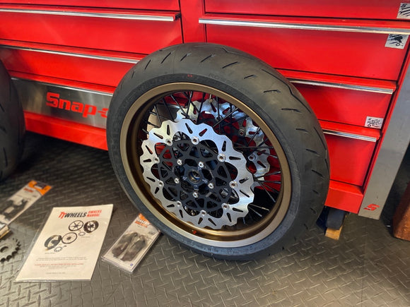 40 Spoke Alloy Stage 1 - Denim & Satin Bronze - Deposit