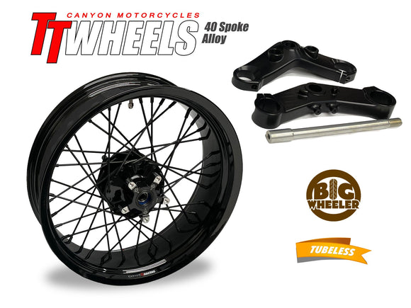 40 Spoke Alloy Big Wheeler Kit - Stage 1