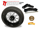 40 Spoke Alloy Big Wheeler Kit- Stage 2 - Any Size, Any Custom Finish with Tires of your choice! Deposit.
