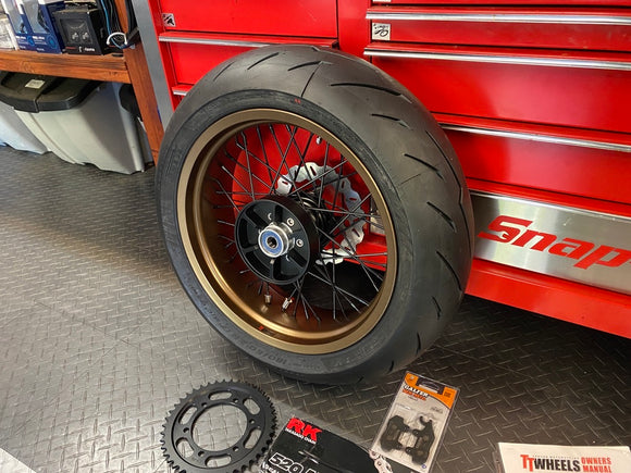 40 Spoke Alloy Stage 1 - Denim & Satin Bronze - Deposit