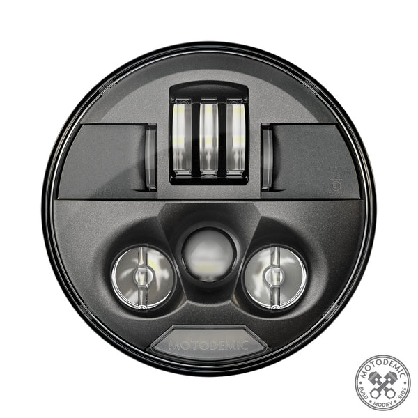 Motodemic LED Headlight -Street Twin - Canyon Motorcycles