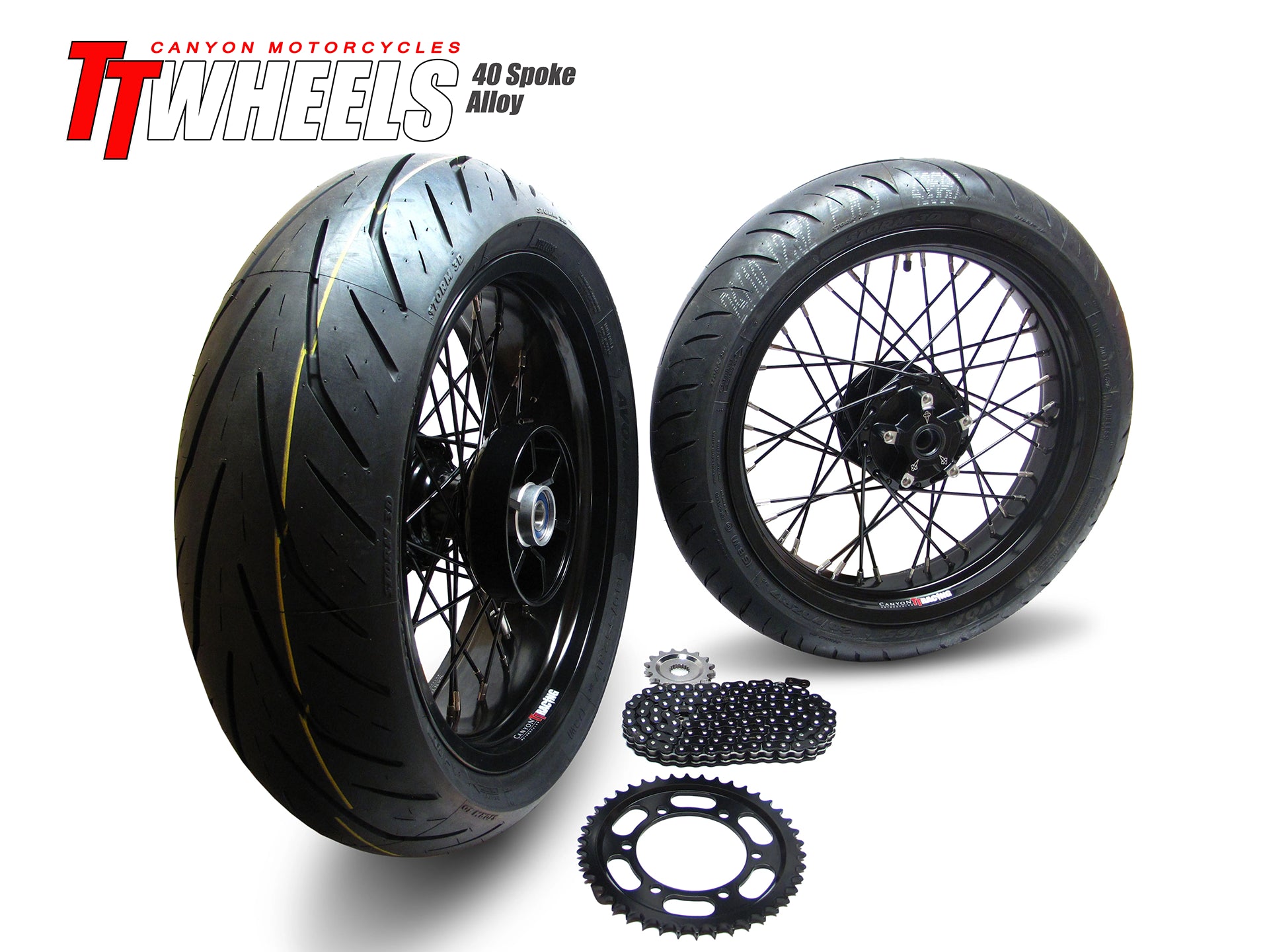 40 Spoke Alloy Street Wide Kit - Stage 2