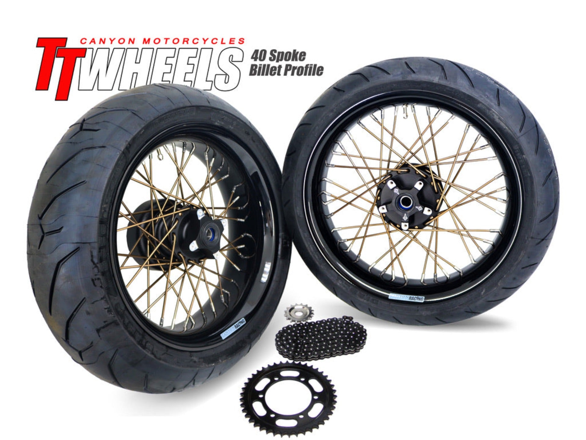 Triumph Bespoke Custom Wheel Kit Stage 2