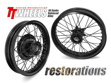 40 Spoke Alloy Restoration Wheels - Stage 1