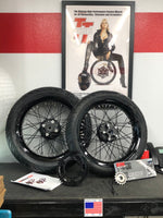 40 Spoke Alloy Street Wide Kit Stage 2 Deposit - Any Size, Any Custom Finish with Tires of your choice.