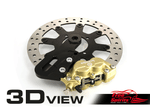 Thruxton 1200 and Speed Twin Rear Brake Kit Caliper & Rotor - Canyon Motorcycles