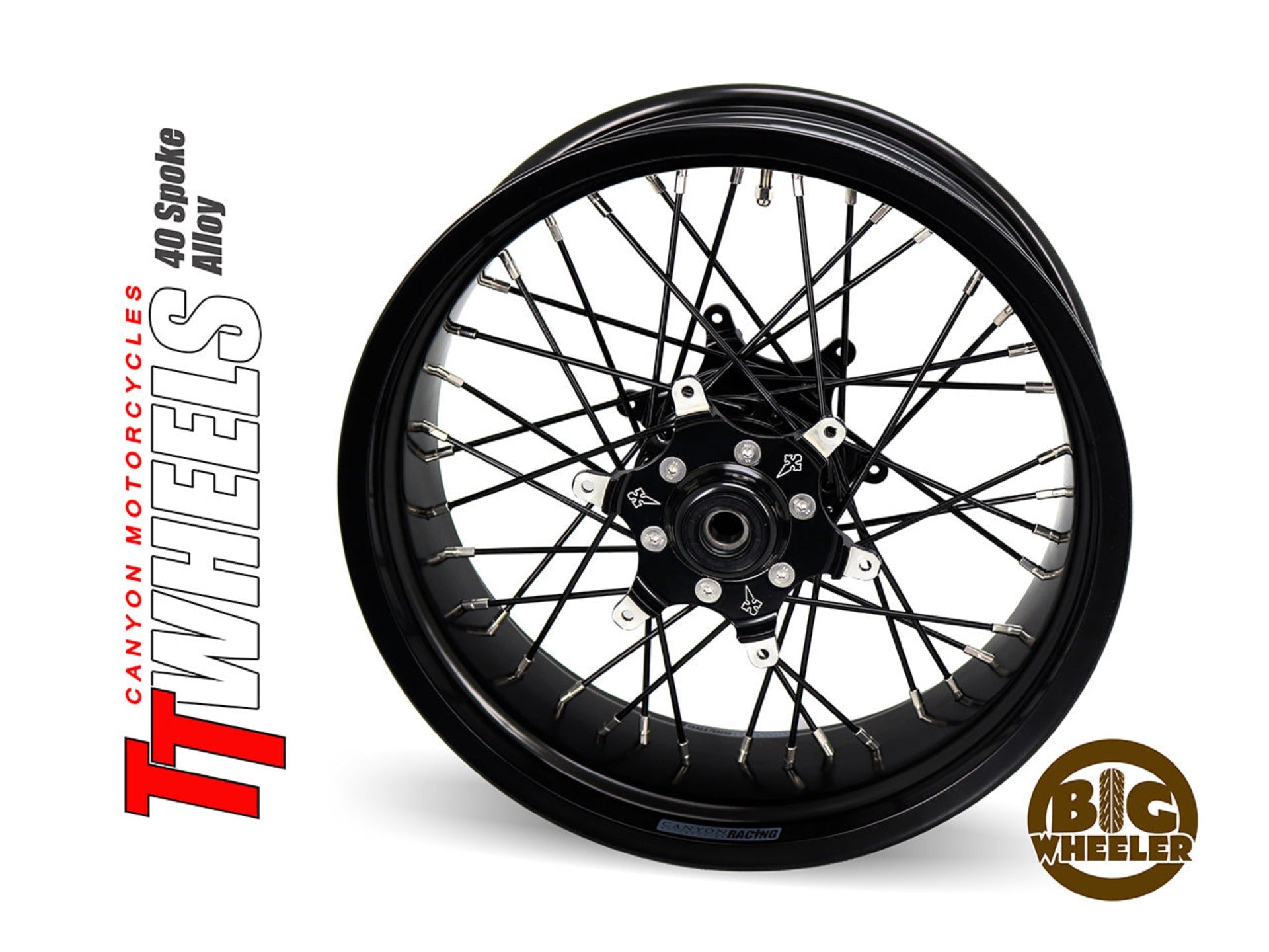 40 Spoke Alloy Big Wheeler Kit - Stage 1 | Canyon Motorcycles