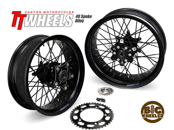 40 Spoke Alloy Big Wheeler Kit - Stage 1