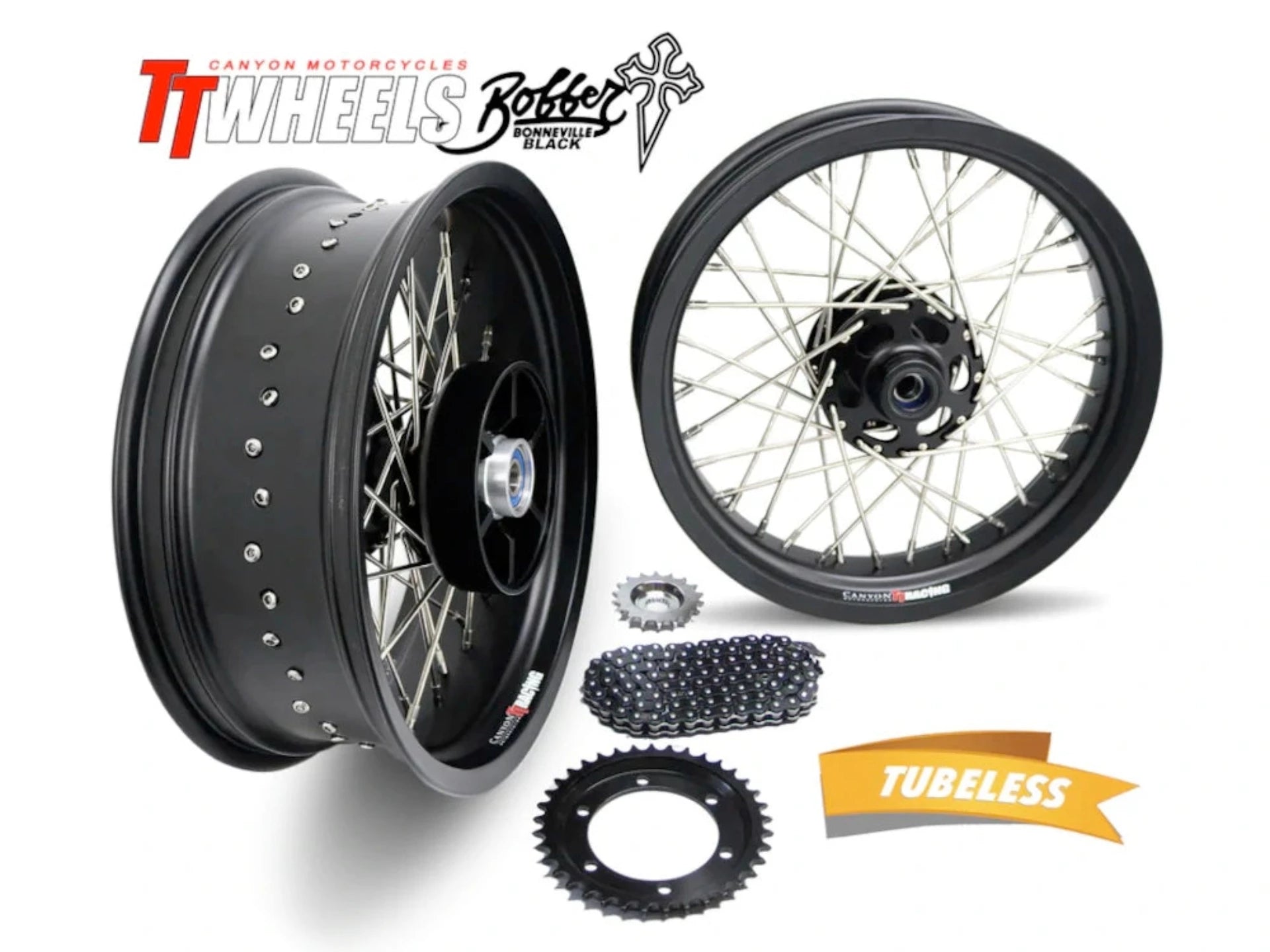 Triumph Bespoke Custom Wheel Kit Stage 1