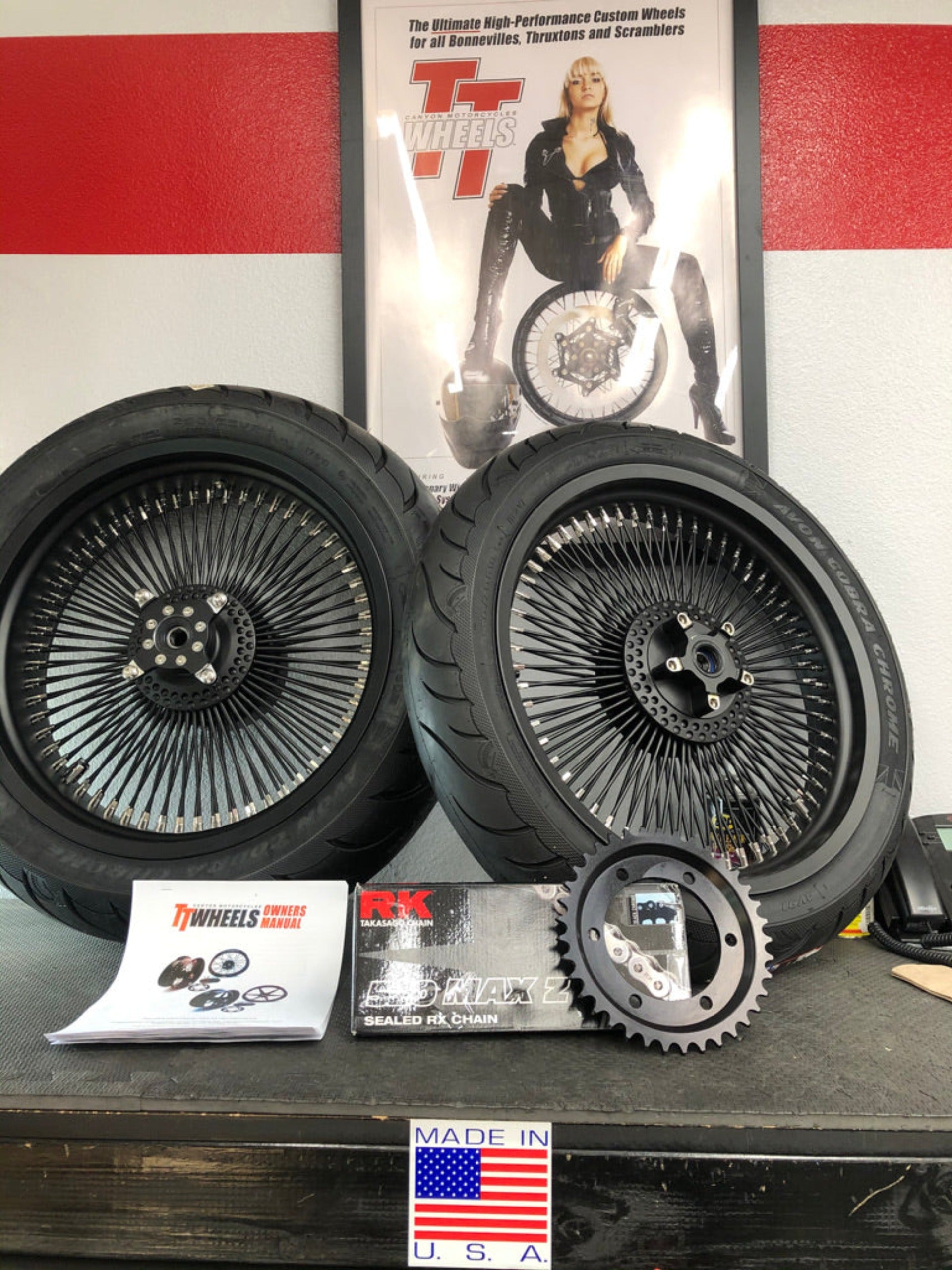 120 Spoke Radial Alloy Wheel Kit - Stage 2