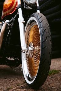 120 Spoke Radial Profile Wheel Kit - Stage 2 - Any Size, Any Custom Finish with Tires of your choice! Deposit.