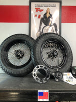 40 Spoke Alloy Retro Wheel Kit- Stage 2 - Any Size, Any Custom Finish with Tires of your choice! Deposit.