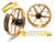 Sulby Star 6 Wheel Kit  Stage 1 - Any Size, Any Custom Finish! Deposit.