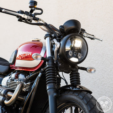 Motodemic LED Headlight - Street Scrambler