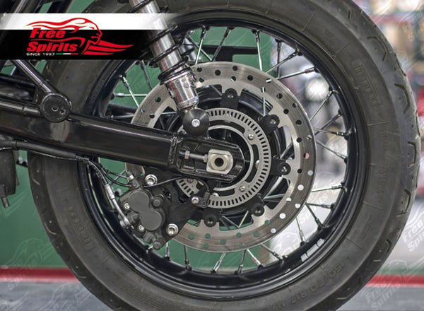 Street Scrambler & Bonneville T100/T120 Upgrade Floating Rear Brake Rotor - Canyon Motorcycles
