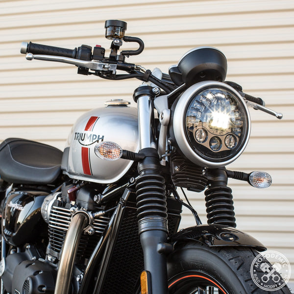 Motodemic LED Headlight -Street Twin - Canyon Motorcycles