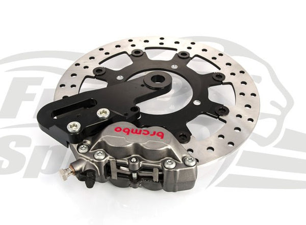Thruxton 1200 and Speed Twin Rear Brake Kit Caliper & Rotor - Canyon Motorcycles