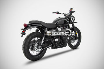 Zard Street Scrambler Conical High Exhaust Kit