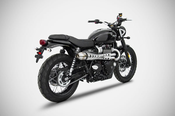 Zard Street Scrambler Conical High Exhaust Kit - Canyon Motorcycles