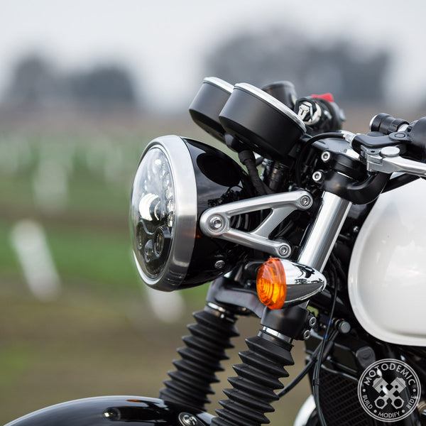 Motodemic LED Headlight - Thruxton 1200 / R - Canyon Motorcycles