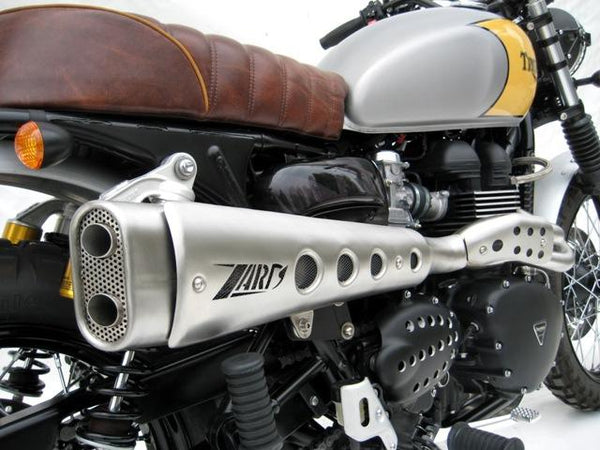 Zard Scrambler High "Short" Pipe - Canyon Motorcycles