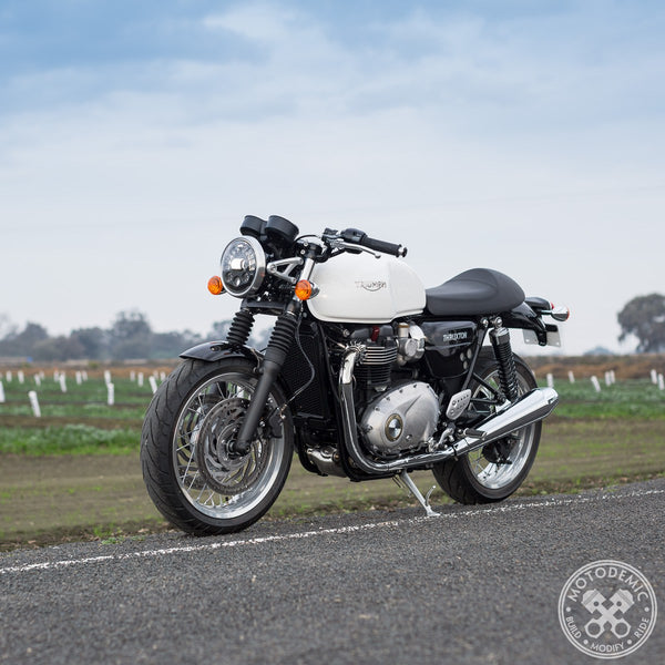 Motodemic LED Headlight - Thruxton 1200 / R - Canyon Motorcycles