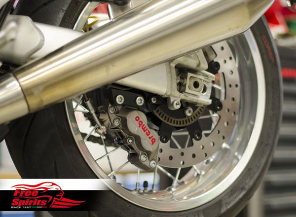Thruxton 1200 and Speed Twin Rear Brake Kit Caliper & Rotor - Canyon Motorcycles