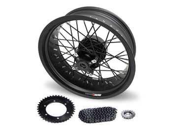 Street Scrambler 40 Spoke Alloy Wheel Kit Stage 1 - Canyon Motorcycles