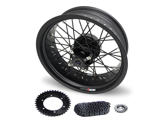 Street Scrambler 40 Spoke Alloy Wheel Kit Stage 1 - Canyon Motorcycles