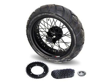 40 Spoke Alloy Off Road Wide Wheel kit Wheel Kit - Stage 2 - Any Size, Any Custom Finish with Tires of your choice! Deposit.