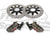 Thruxton 1200 Std. Speedmaster & Bobber Black Brake Calipers & 310mm Rotors - Canyon Motorcycles