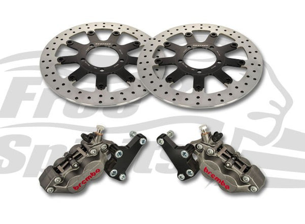 Thruxton 1200 Std. Speedmaster & Bobber Black Brake Calipers & 310mm Rotors - Canyon Motorcycles