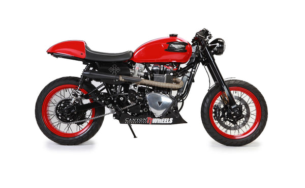 Thruxton Special Red 17x5.5, 17x3.5 - Canyon Motorcycles
