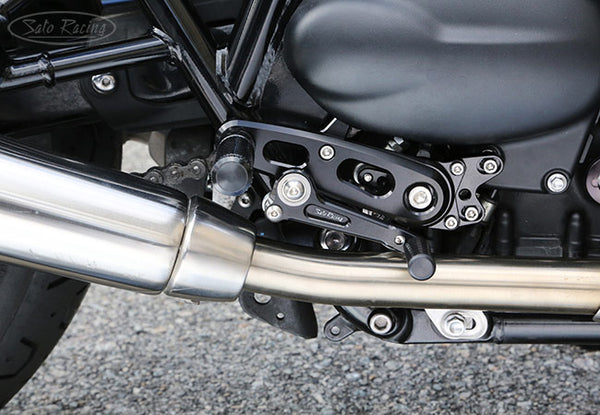 Sato Bonneville (T100 / T120) and Street Twin Rearsets - Canyon Motorcycles
