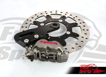 Street Twin & Street Cup Rear Brake Kit Rotor & Caliper