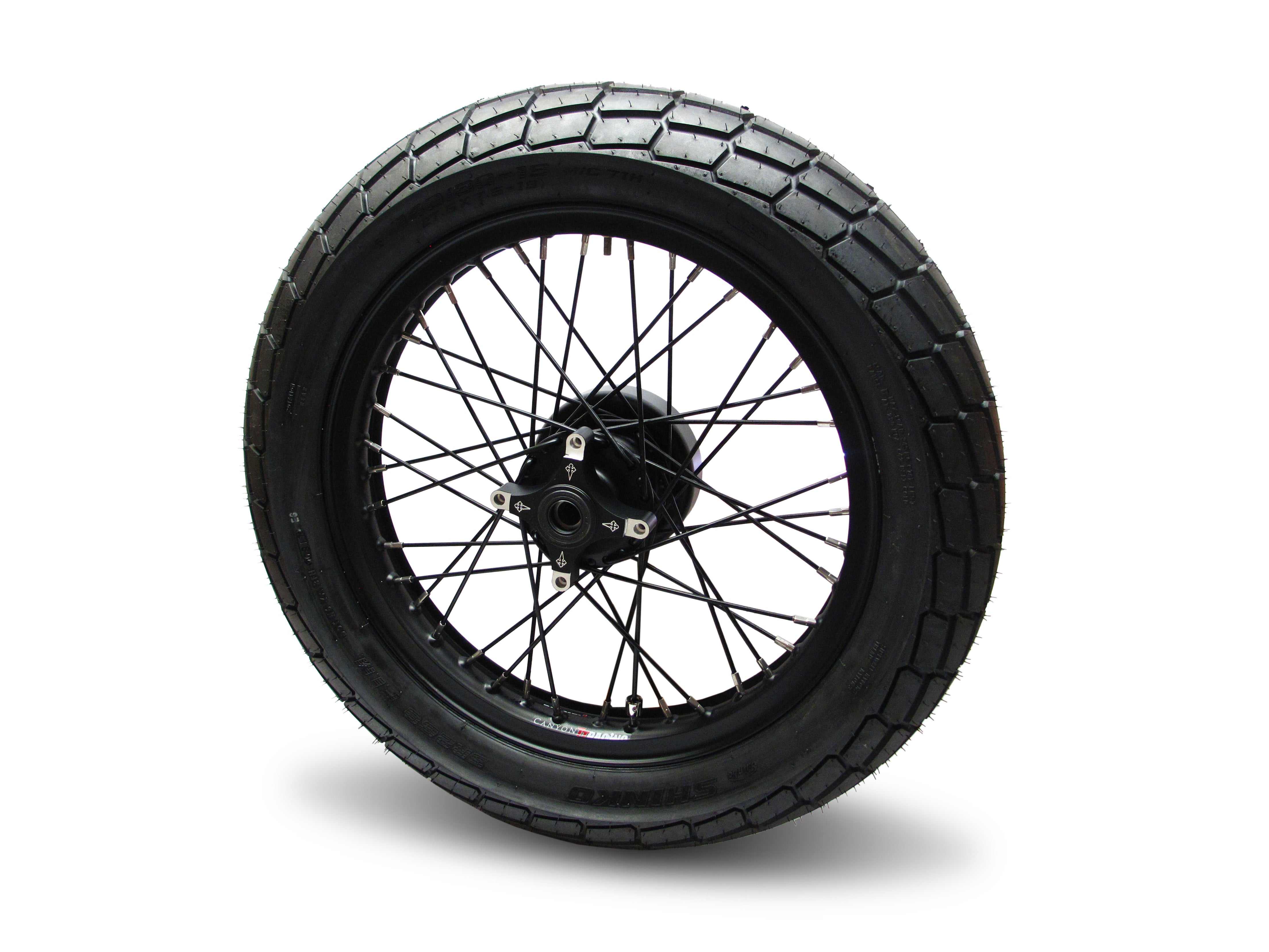 40 Spoke Alloy Flat Tracker Wheel Kit - Stage 2 | Canyon Motorcycles