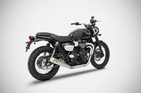 Zard Street Scrambler 2 into 1 Conical Low Exhaust - Canyon Motorcycles