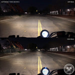 Motodemic LED Headlight -Bobber/Bobber Black - Canyon Motorcycles