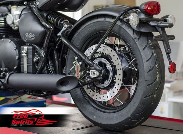 Bobber & Speedmaster 1200 rear Up Grade 4 pot Caliper Kit - Canyon Motorcycles