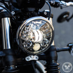 Motodemic LED Headlight -Bobber/Bobber Black - Canyon Motorcycles